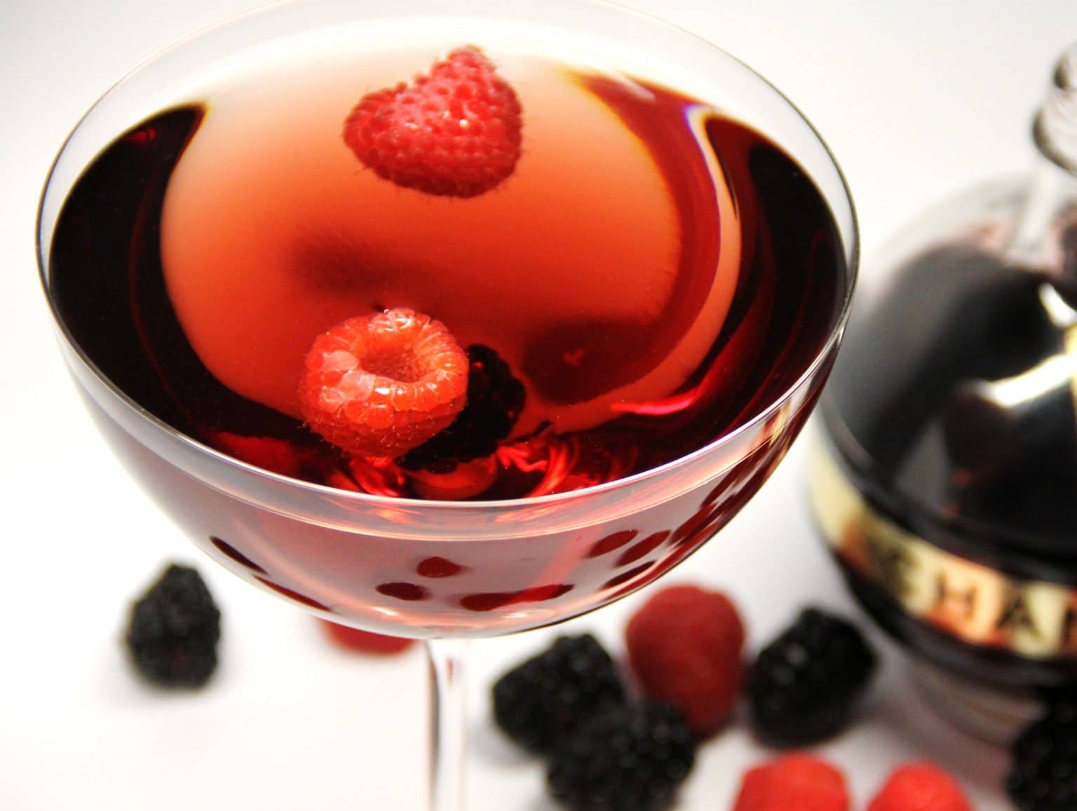 Kir miel et framboises