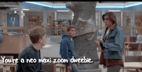 neo maxi zoom dweebie l'insulte de  breakfast club